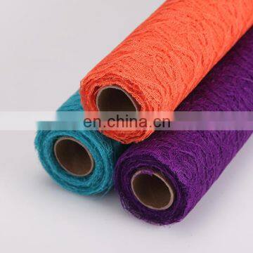 best selling in poland Orchid flower decoration mesh roll