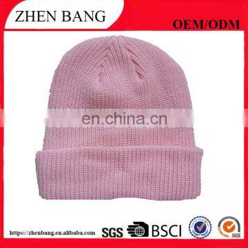 China factory custom design for woven beanie hat