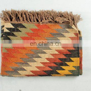 Home Decor Indian Handmade 100% Cotton Carpets For Bedroom Or Front Door Area Rag Rug photo-4