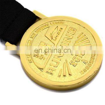 Factory Price Metal Gold Color Sport Running Medal