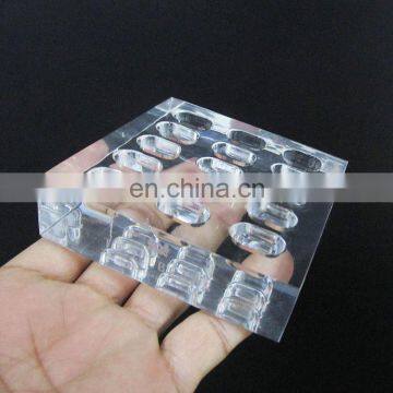 15 Holes High Clear Acrylic Display Holder Base Case For Earring Rings Lipstick