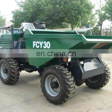 3Ton self -loading FCY-30 SD CE 4WD mini dumper manufacturing machines