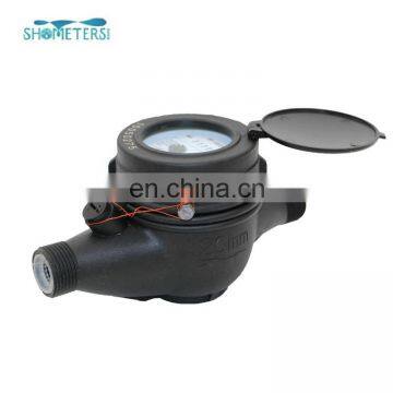 mini multi-jet water meter in plastic