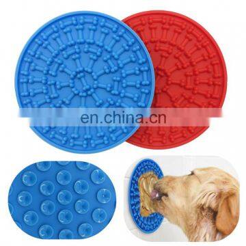 Silicone Pet Dog Shit Pad and Sucker Bowl for Bathing and Distracting Slow Food photo-2