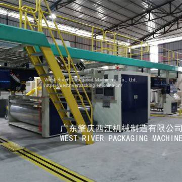 5Ply Fully Automatic Corrugated Cardboard Production Line Equipment ABCEF Flutes photo-3