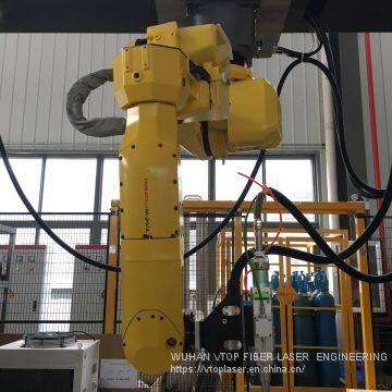 Golden Laser | Fanuc Robot Arm 3D Fiber Laser Cutting System for Shaped Tube Cutting photo-3