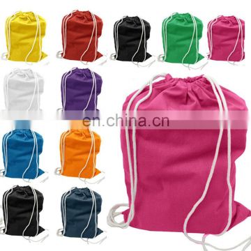 Durable Cotton Drawstring Tote Bags