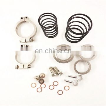 NEW 38mm silvery tial WASTEGATE MVS With V-BAND AND FLANGES MV-S