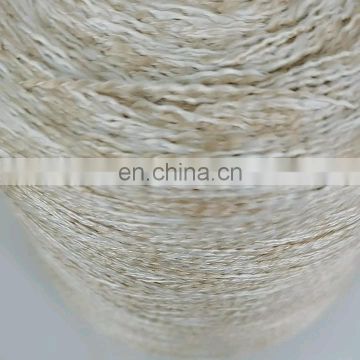 Best quality 5.5NM/1 polyester and acrylic blended slub yarn big belly sweater carpet hand knitting yarn