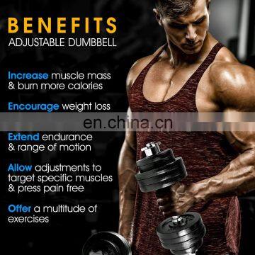 Factory Direct Sale Gym Equipment Weightlifting Dumbbell Set Fitness Equipment Buy Online Adjustable Dumbbells Buy Online photo-4