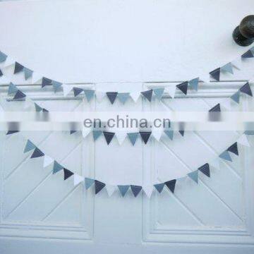 Christmas Fabric Banner Felt Hanging Pennant Flag Wall Art Custom photo-6