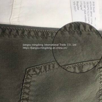 61%Tencel 28%Cotton 11%Linen Twill Fabric photo-3