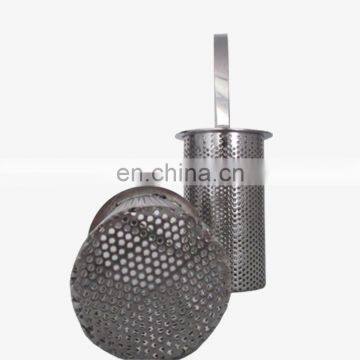 Basket Type Hydraulic Oil Stainless Steel Wire Mesh Strainer Filter photo-2