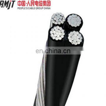 35MM 25MM 16MM Sizes XLPE Overhead Messenger Aluminium Wire 33kv ABC Aerial Bundle Cable photo-6