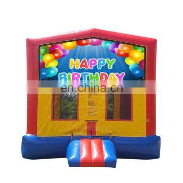 Christmas Banner Bounce House Commercial Party Jumping Castle For Kids