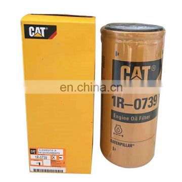 1R0739 Good Man factory Excavator E320D E323D Cat Oil Filter