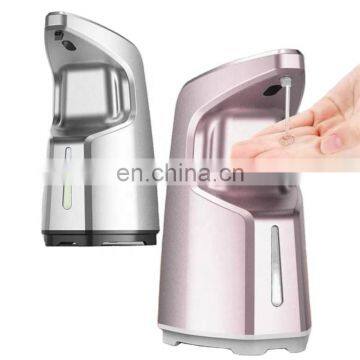 Plastic upgraded Kitchen Household Bathroom White 450 ml Automatic Touchless Hand-free Electronic infrared alcohol dispenser