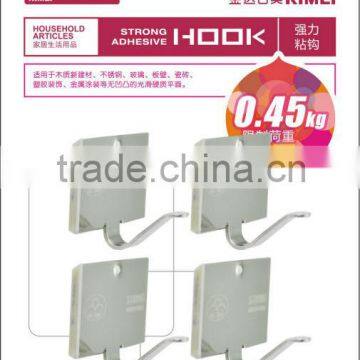 stainless steel wall mount metal hook hanger