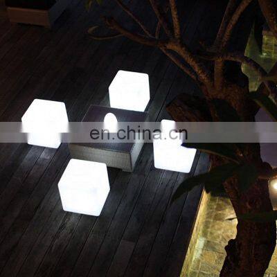 Waterproof IP54 luminous led chair modern led glowing bar chair