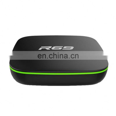 Cheapest Mini Android TV Box Receiver R69 Allwinner H3 2g 16g Android 7.1 Smart TV Box 4K R69