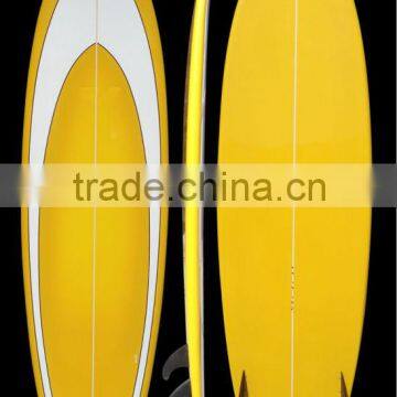 Import PU Core Fish Tail Surfboard for Surfing