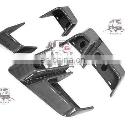 G Class W464 W463A B900 Body Kit Dry Carbon With Light Cover Front Grille Frame Fender Vents Car Parts OF G W464 W463A
