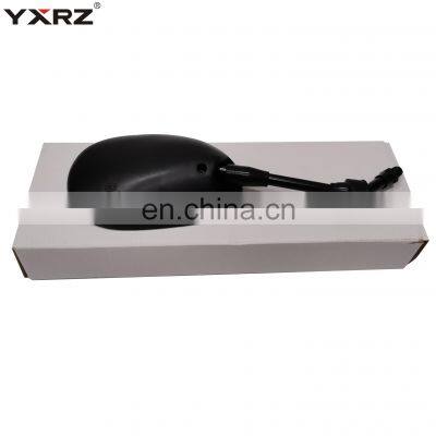 Universal 22mm Handlebar Flat Convex Glass Right Left Side Fitment HERO SPLENDOR Wide Angle Rearview Motorcycle Mirror photo-3