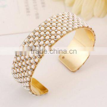 Fashional Bracelet diamond Crystal and Rhinestone with best price pulsera para novias esposa