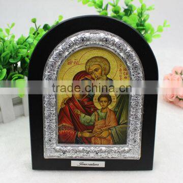 Holy Family Wood Frame