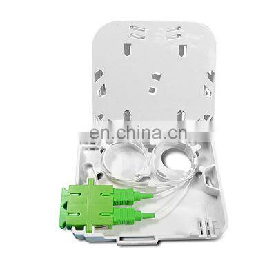One Port Ftth With Shuttle SC Adapter 2 Port Fiber Optic Terminal Box photo-3