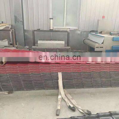 Factory Directly Supplies Canopy Engineering Tile Resin Tile Wholesale PVC Plastic Antique Villa Glazed Roof Tile