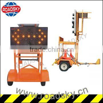 Trolley Mobile Solar Road Arrow Trailer