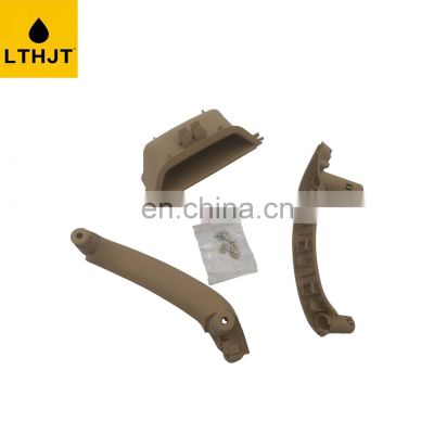 High Quality Car Accessories Auto Parts Inner Door Handle Beige Yellow Four Sets 5141 7250 306 51417250306 For BMW F25 F20