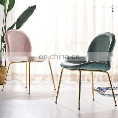 Chair Wing Beauty Gold Luxury Cheap Nordic Furniture Modern Stool Wholesale Lounge Accent Dining Velvet Living Room Metal Chairs