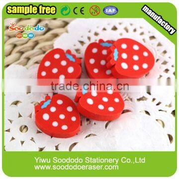 Strawberry Creative Extruded Stationery Eraser Gift photo-5