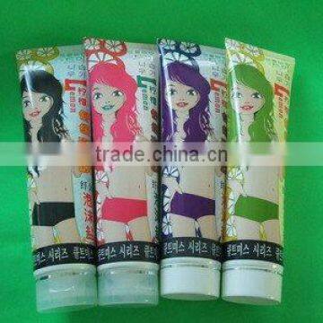 Dia 50mm eight color tube for cosmetic packaging