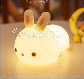 rabbit clap night light