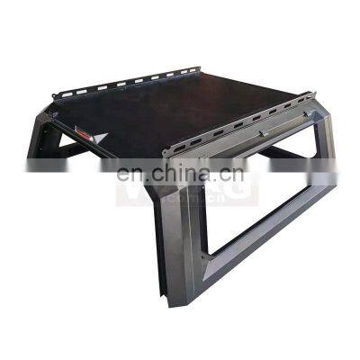 Metal Steel Black Canopy For Toyota Hilux Vigo 2005-2021 Dual Cab Tool Box Canopies