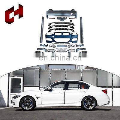 CH Best Sale Assembly Hood Mudguard Spoiler Cover Rear Through Lamp Car Conversion Kit For BMW 3 Series 2012-2018 to M3