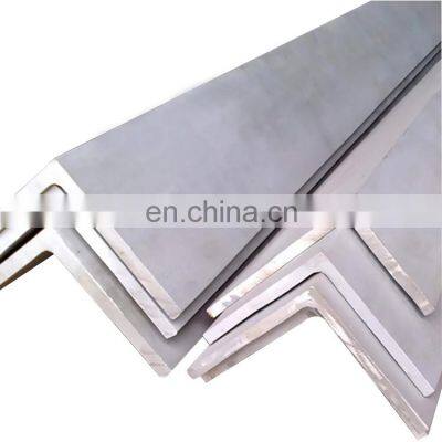 201 304 304l 316L stainless steel angle Iron polished sandblast hairline finishing ss angle steel price per kg