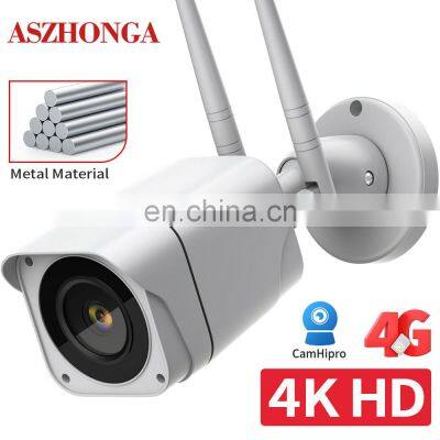 4G 8MP Wireless Security 4K HD IP Camera CCTV Night Vision Outdoor Home Surveillance Cam Two-way Audio IR Night Vision CamHipro photo-2