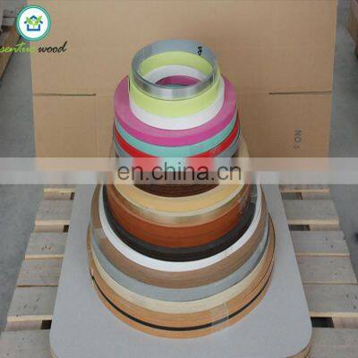 Hot Sales Wood Grain PVC Edge Banding Tape for Furniture Protection photo-3