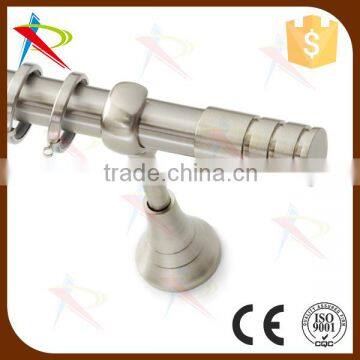 Stainless steel window decor curtain pipe for drape