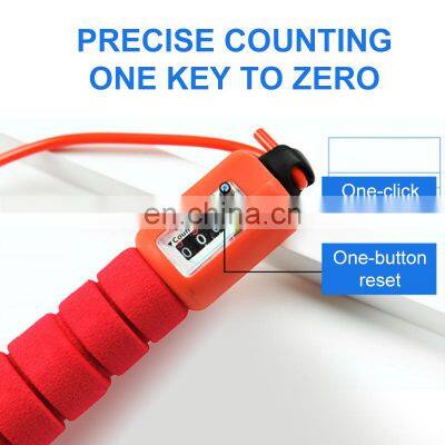 Hot Sale Adjustable Skipping Rope Digital Counter Fitness Digital Jump Skipping Rope With Counter photo-4