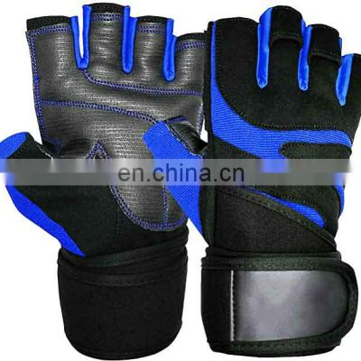 Custom Logo Weight Lifting Wrist Wraps Bandage Support Straps Gloves Gym Fitness Training Wrist Gloves