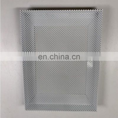 expanded metal mesh door polished stainless steel expanded metal mesh