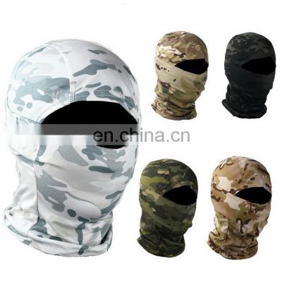 Ready Stock Wind-Resistant Sunscreen Tactical Training Cycling Ski Military Quick Dry Camouflage Balaclava For Men Women