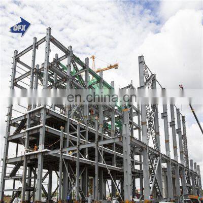 Hot Sell Dip Galvanized Steel Structure Mining Warehouse Arch Steel Space Frame Cowshed photo-5
