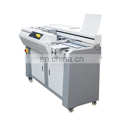 glue perfect commercial book binding machine heavy duty industrial hot glue publishing house binding machine