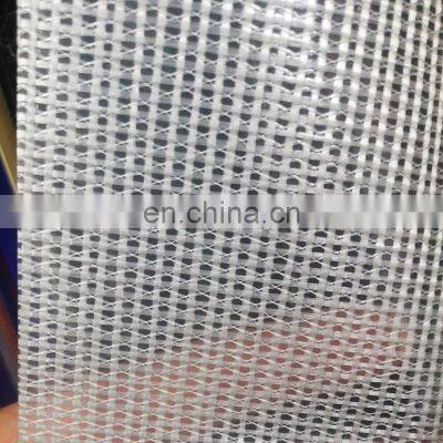 500d Fabric Reinforced Pvc Laminated Transparent White Pvc Tarpaulin Transparent Pvc Fabric photo-2